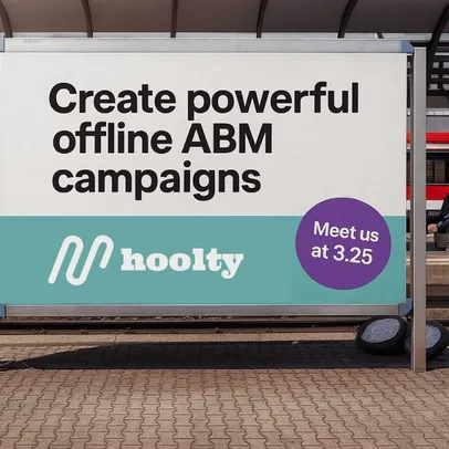 Hoolty customer billboard campaign